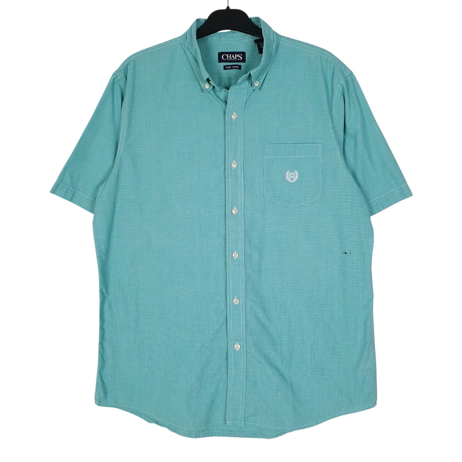 Mens Green Chaps  Short Sleeve Shirt