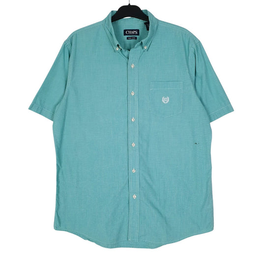 Mens Green Chaps  Short Sleeve Shirt