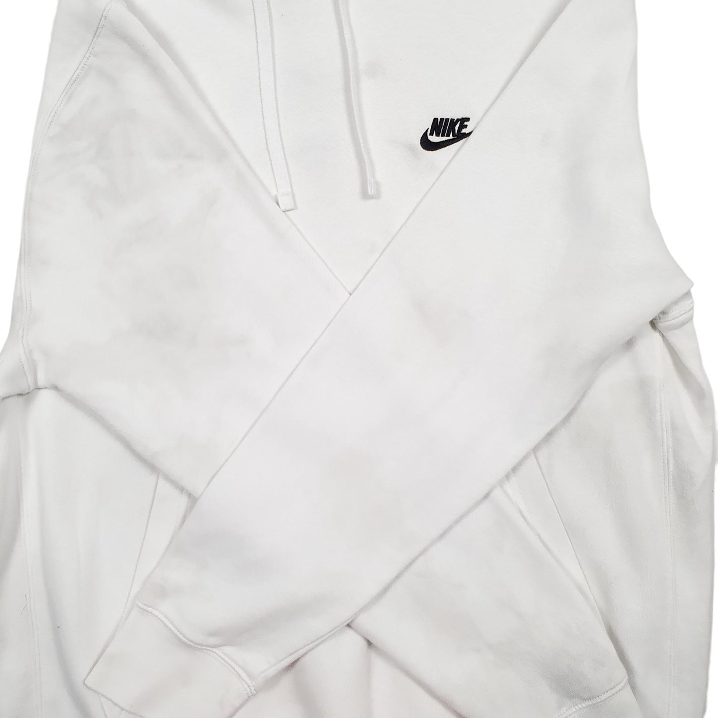 Mens White Nike  Hoodie Jumper