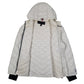 Womens White Tommy Hilfiger Quilted Hoodie Coat