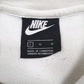 Mens White Nike  Crewneck Jumper