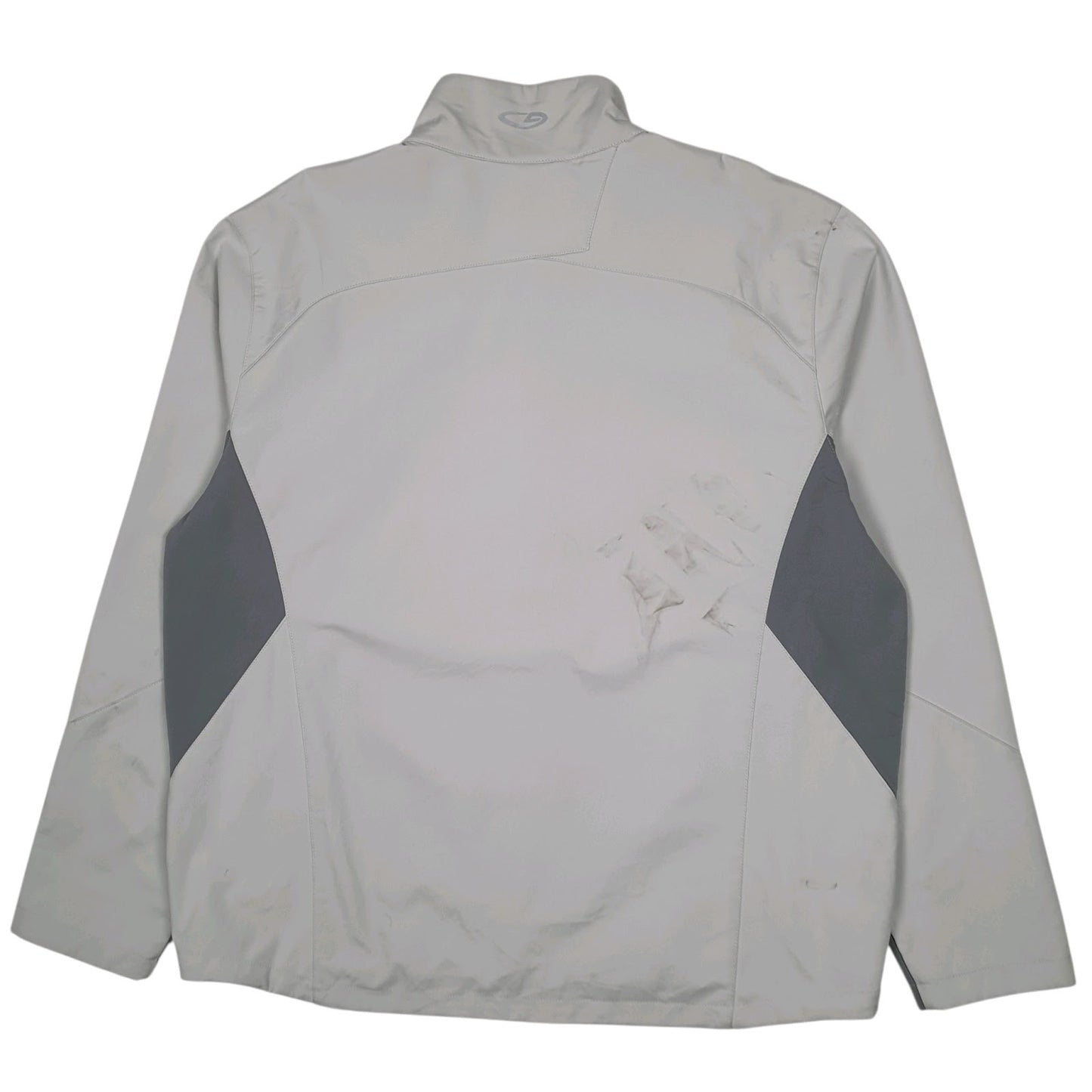 Mens Grey Champion Windbreaker  Coat