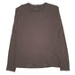 Mens Grey All Saints  Long Sleeve T Shirt