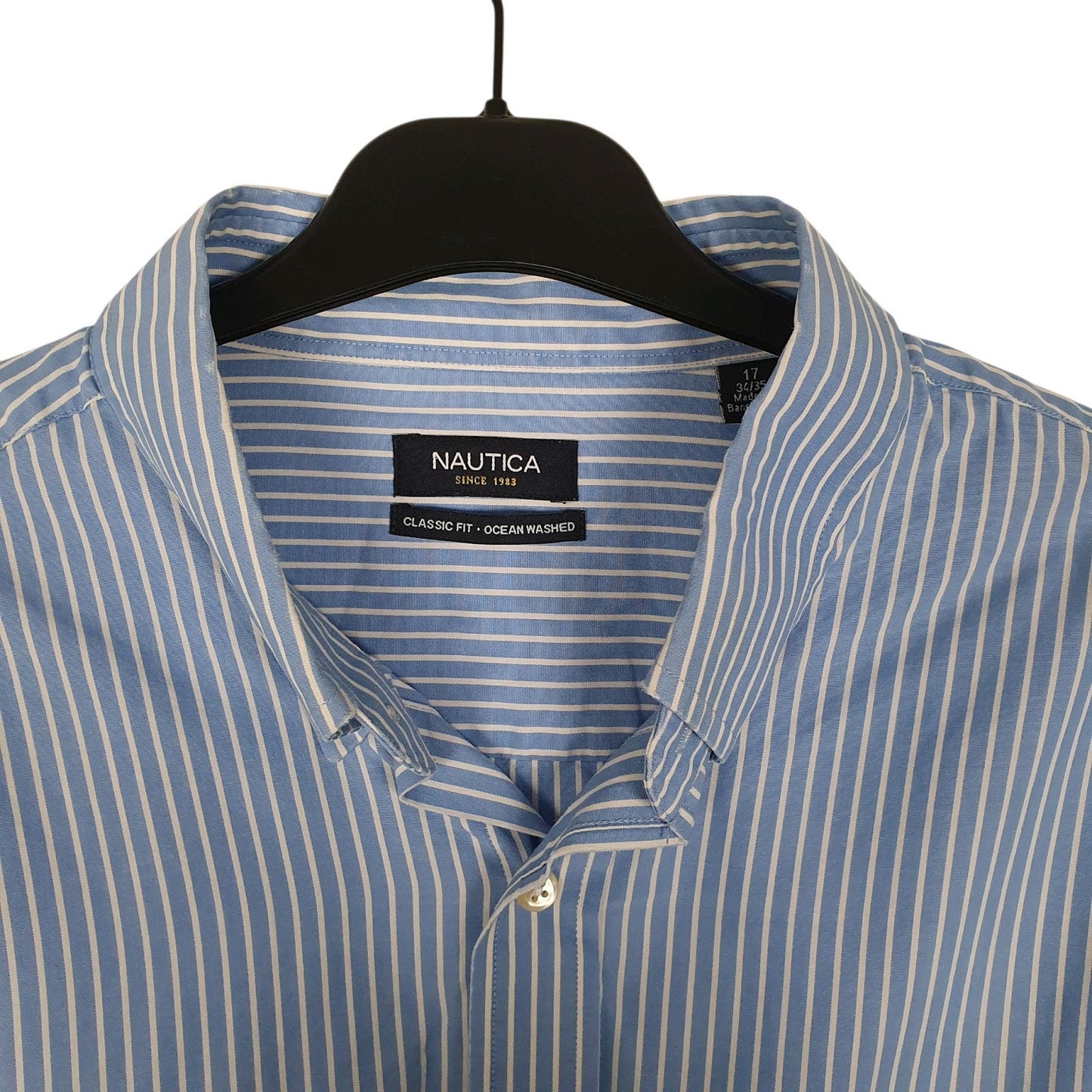 Mens Blue Nautica   Shirt