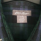 Mens Green Eddie Bauer Flannel  Shirt