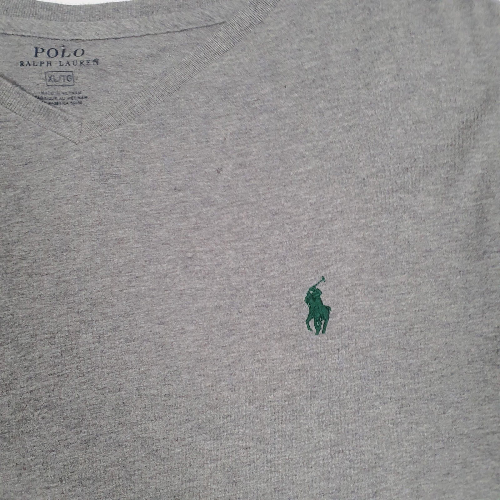 Mens Grey Polo Ralph Lauren   T Shirt