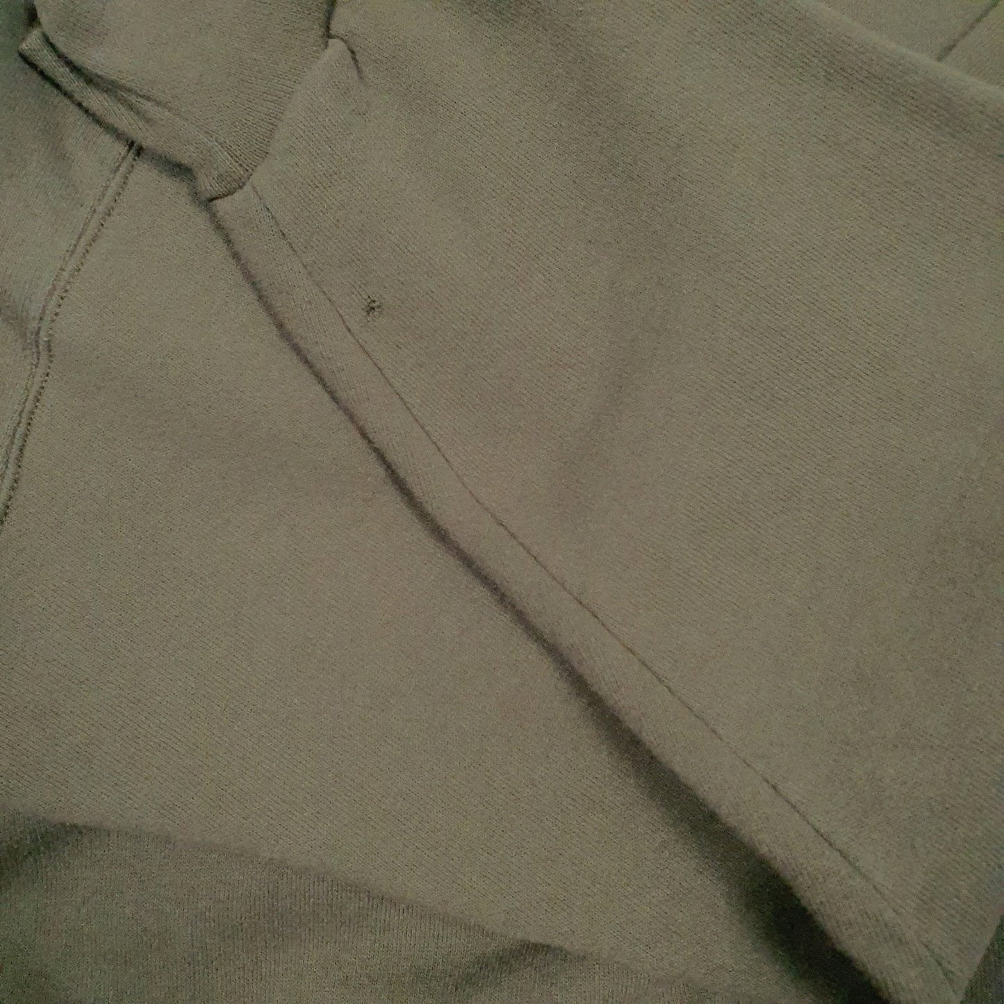 Mens Green Soffe Sweats Militairy USMC Vintage 90s Made In USA Crewneck Jumper