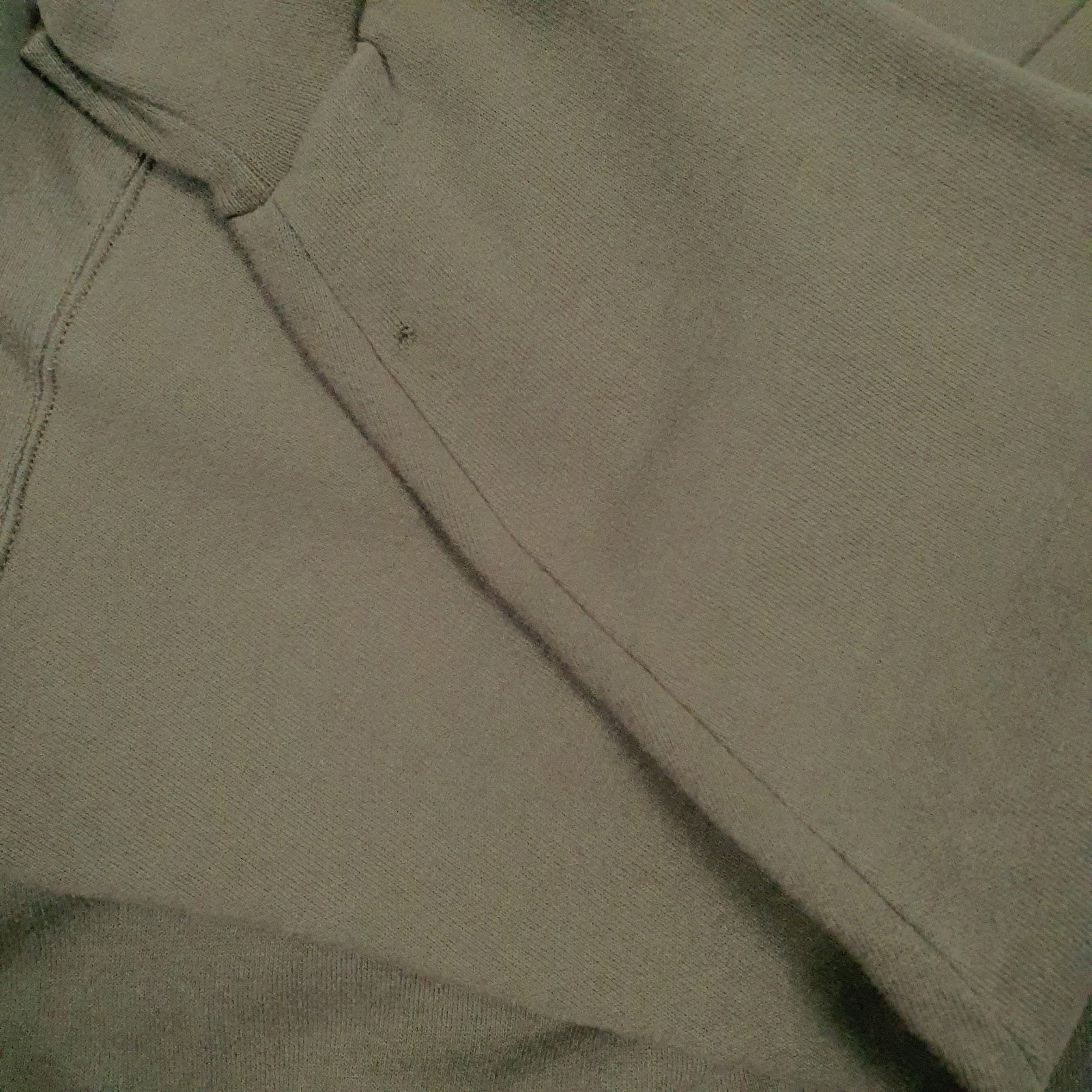 Mens Green Soffe Sweats Militairy USMC Vintage 90s Made In USA Crewneck Jumper