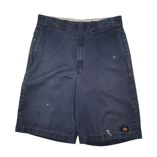 Mens Navy Dickies Workwear Chino Shorts