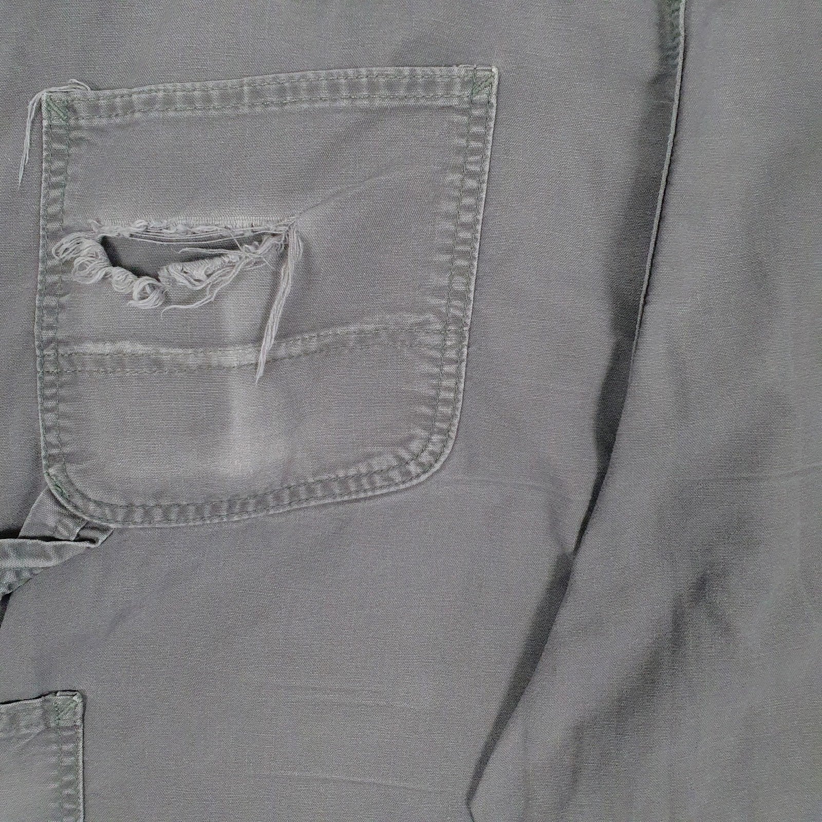 Mens Grey Carhartt B151-FAT  Trousers