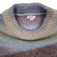 Womens Blue Garage Cropped Crewneck Jumper