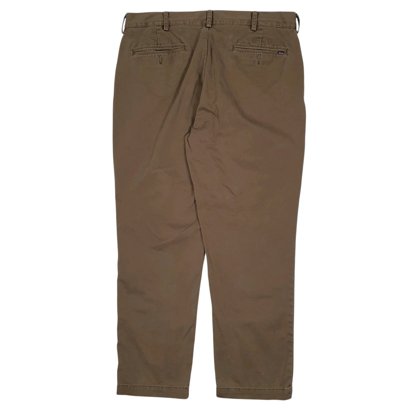 Mens Brown Polo Ralph Lauren Classic Fit  Trousers