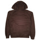 Mens Brown Nike Hoodie Full Zip Jumper