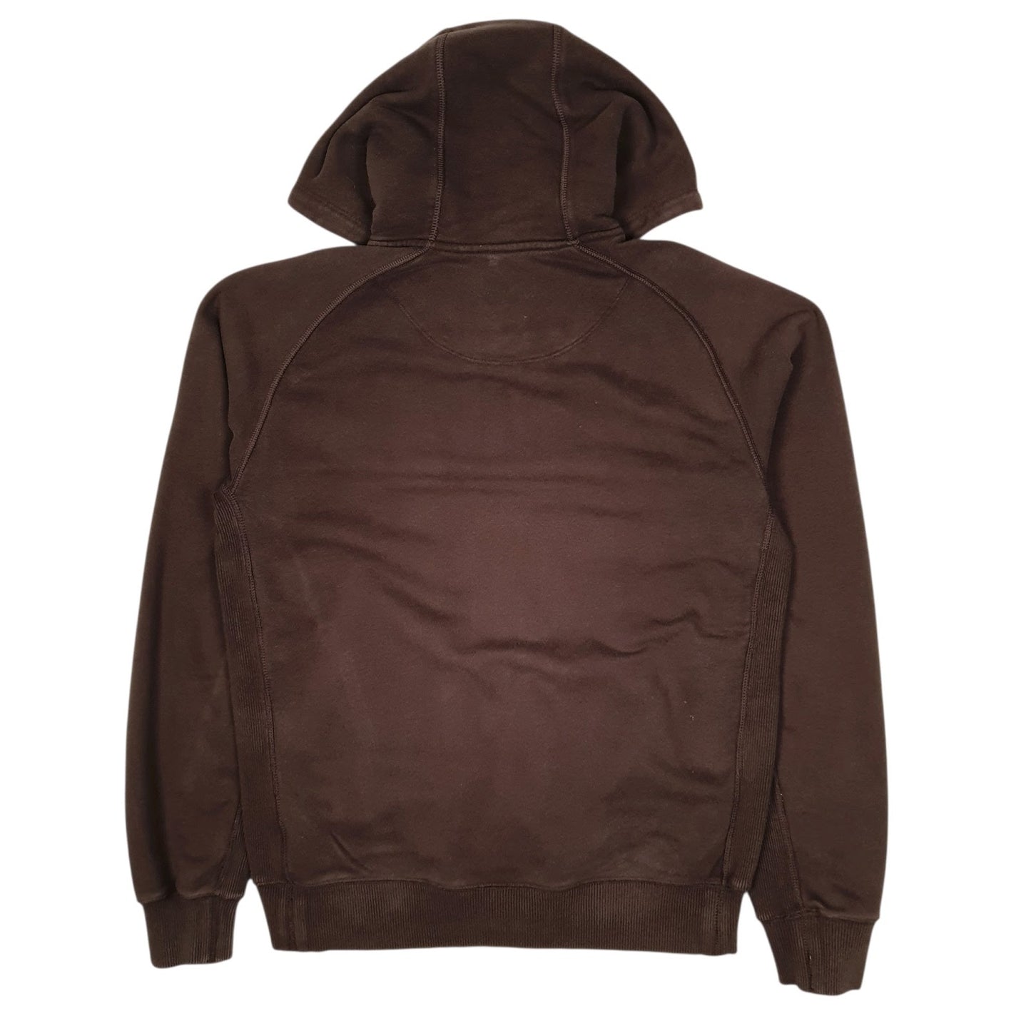 Mens Brown Nike Hoodie Full Zip Jumper