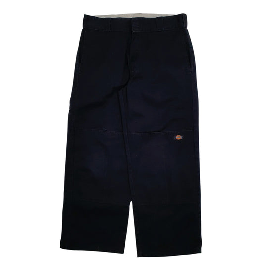 Mens Black Dickies  Chino Trousers