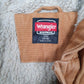Mens Brown Wrangler Sherpa Lined  Coat
