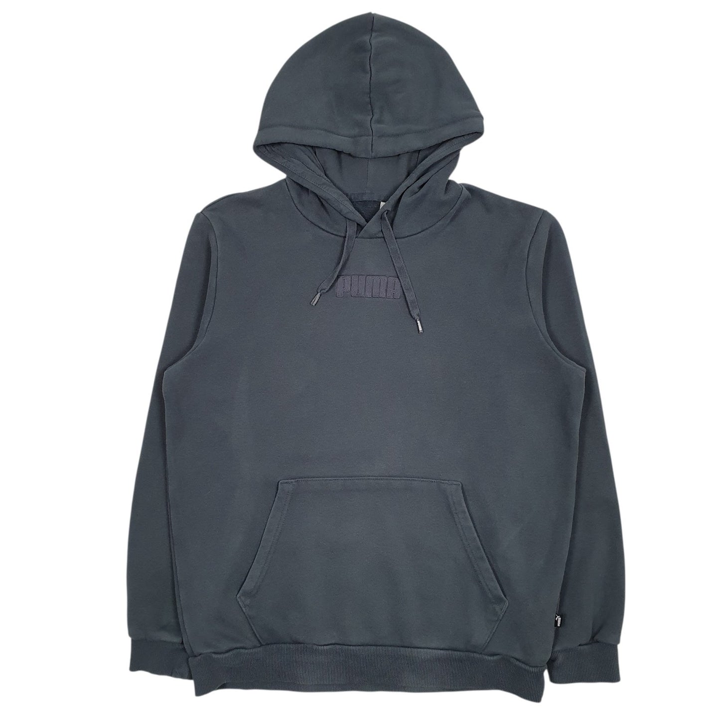 Mens Blue Puma  Hoodie Jumper