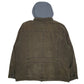 Mens Green Levis Sherpa Lined  Coat