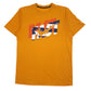 Mens Orange Nike Dri-Fit Short Sleeve T Shirt