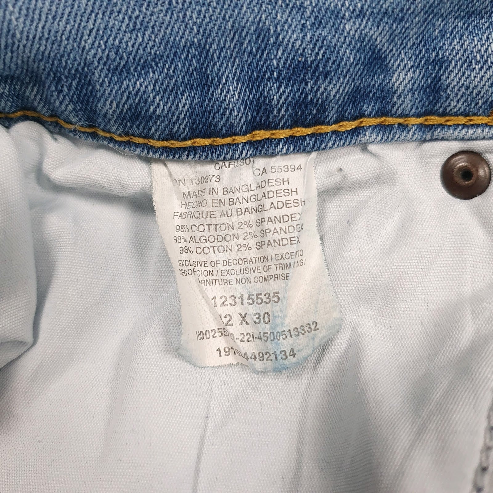 Mens Blue Wrangler   Jeans
