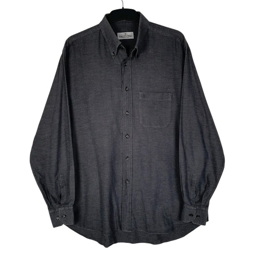 Mens Grey Valentino  Long Sleeve Shirt