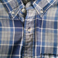 Mens Grey Eddie Bauer Flannel  Shirt