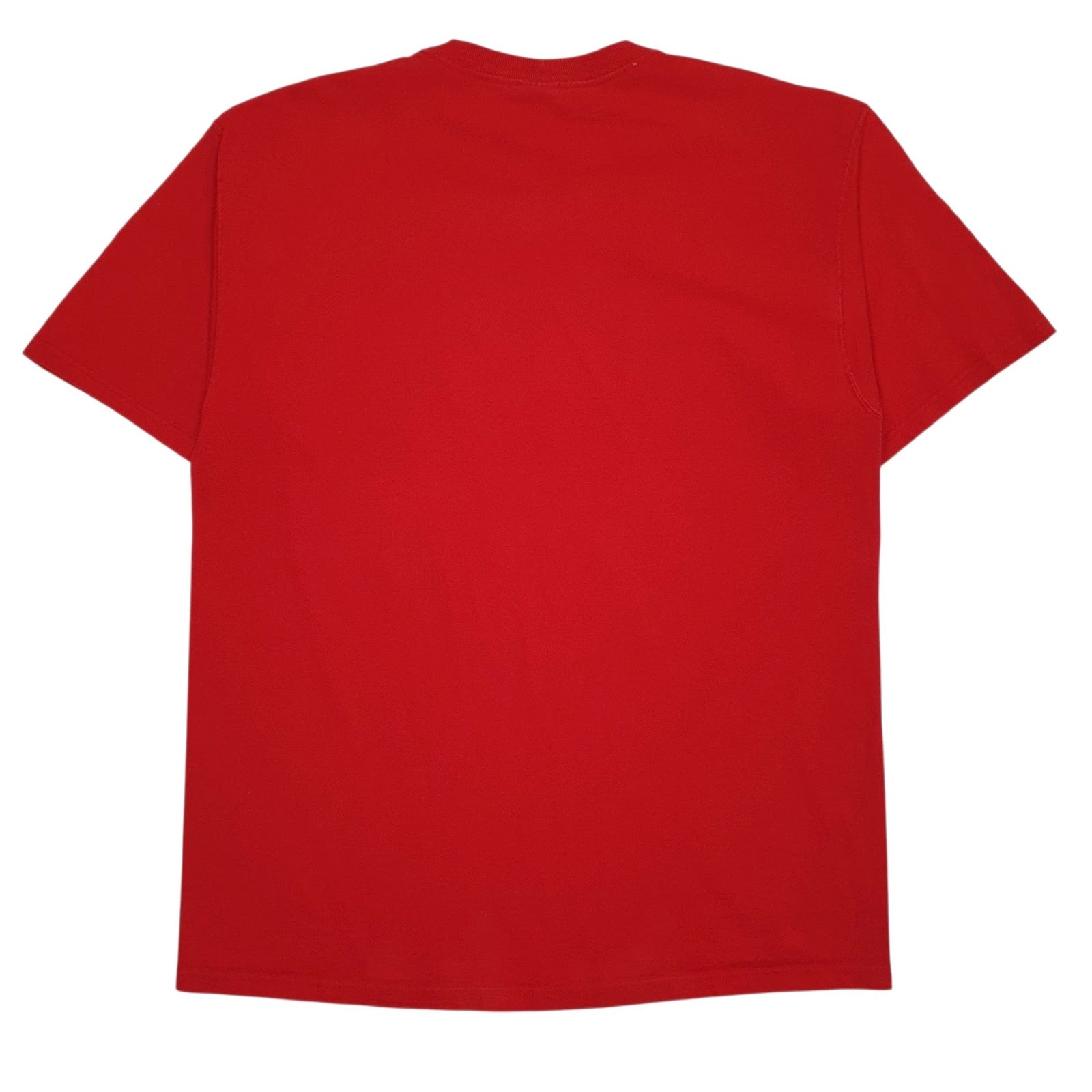 Mens Red Fruit Of The Loom East Union Basketball  T Shirt