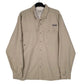 Mens Brown Eddie Bauer Hiking Long Sleeve Shirt