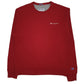 Mens Red Champion  Crewneck Jumper