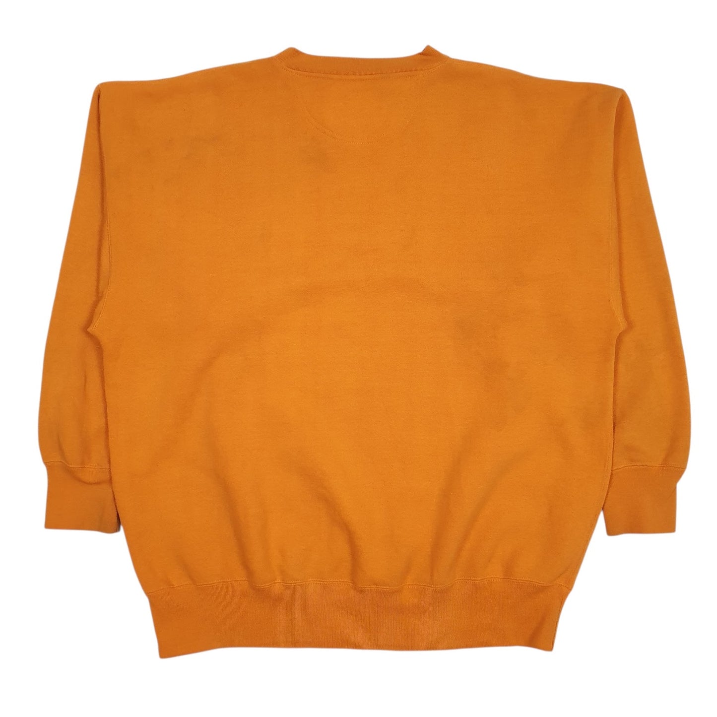 Mens Yellow Midwest Embroidery Vintage Tennessee Crewneck Jumper
