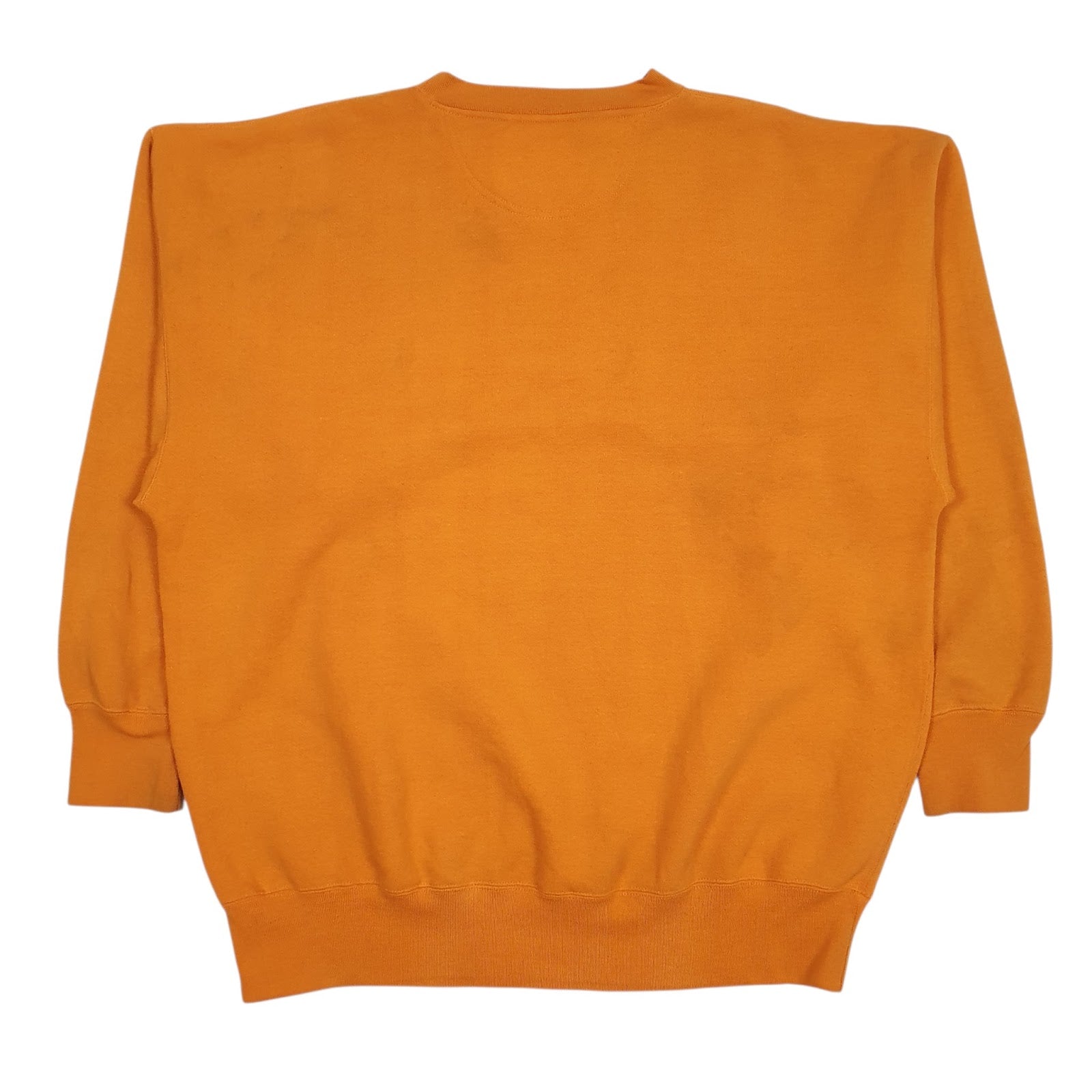 Mens Yellow Midwest Embroidery Vintage Tennessee Crewneck Jumper