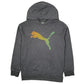 Mens Grey Puma  Hoodie Jumper