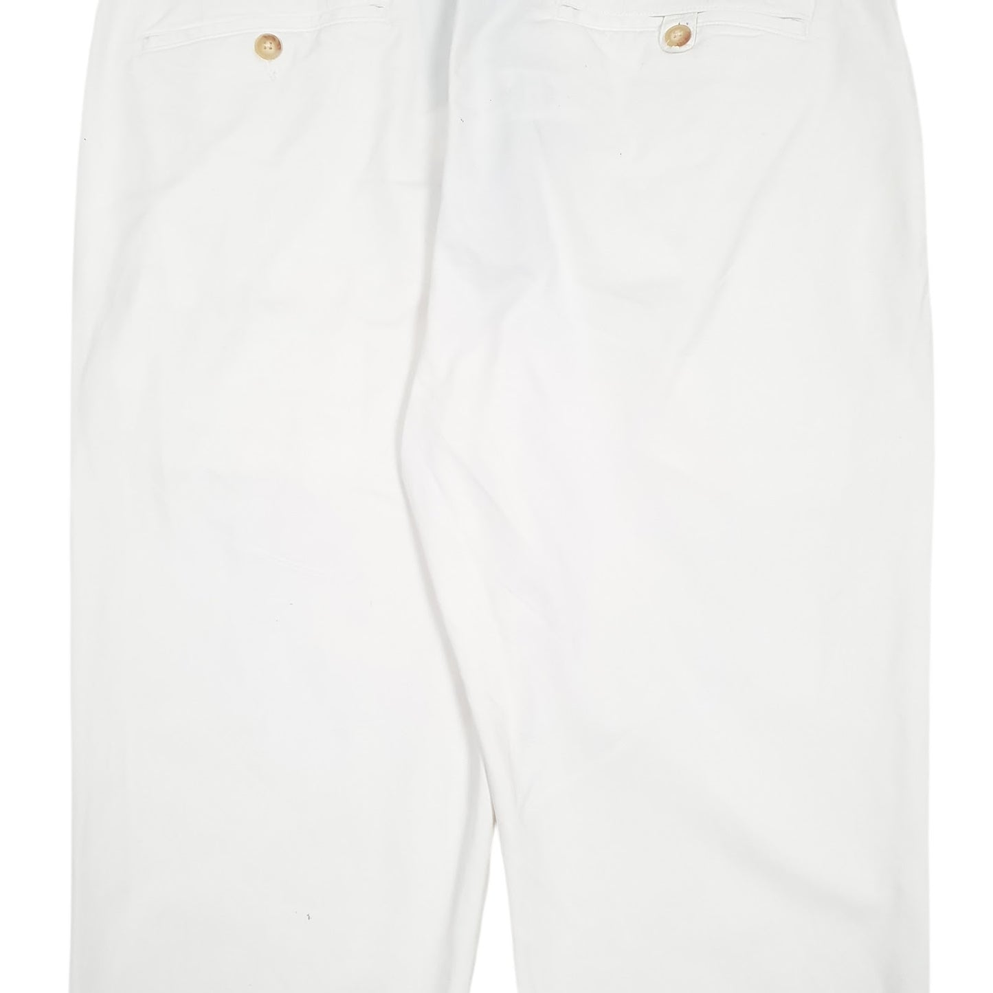 Mens White Polo Ralph Lauren   Trousers