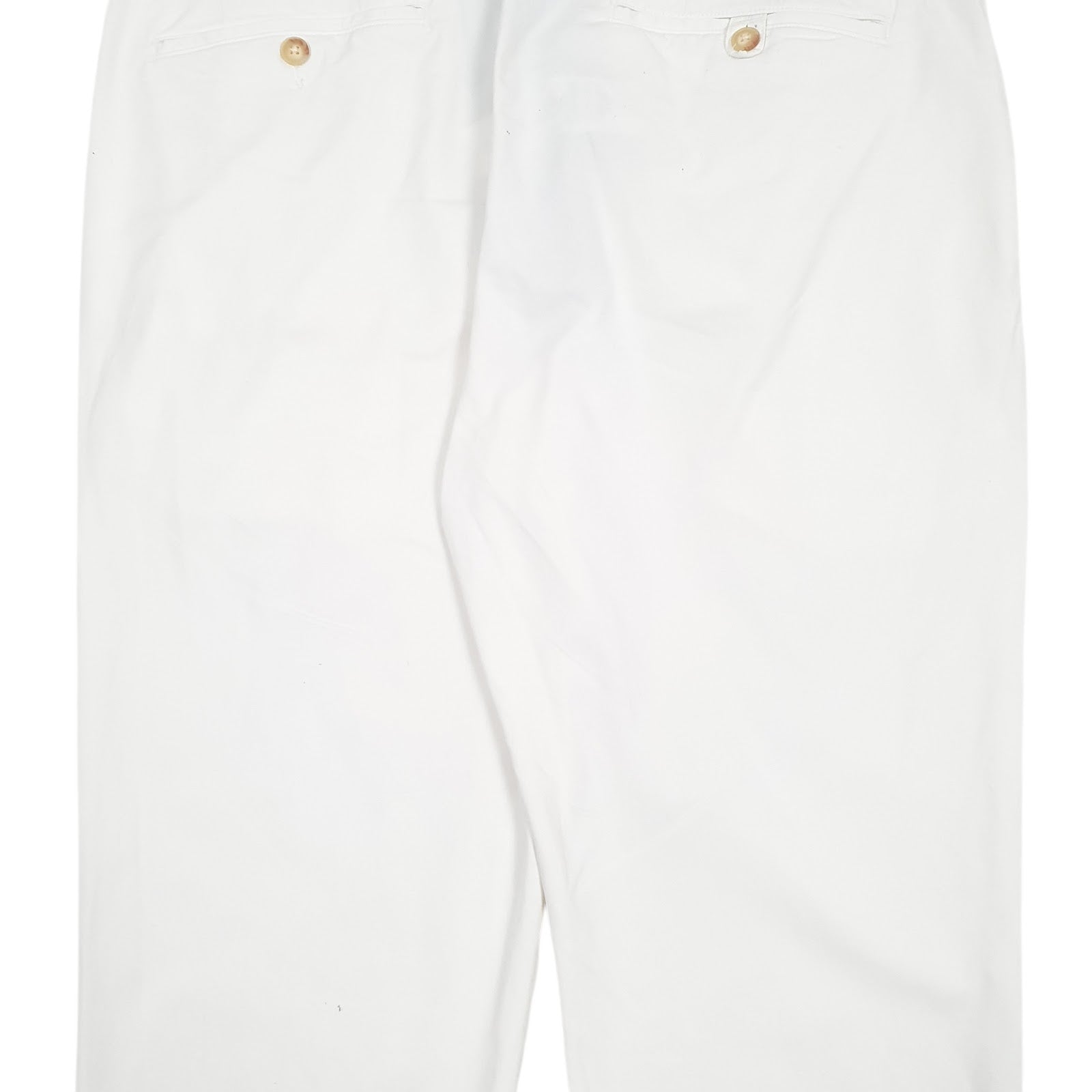 Mens White Polo Ralph Lauren   Trousers