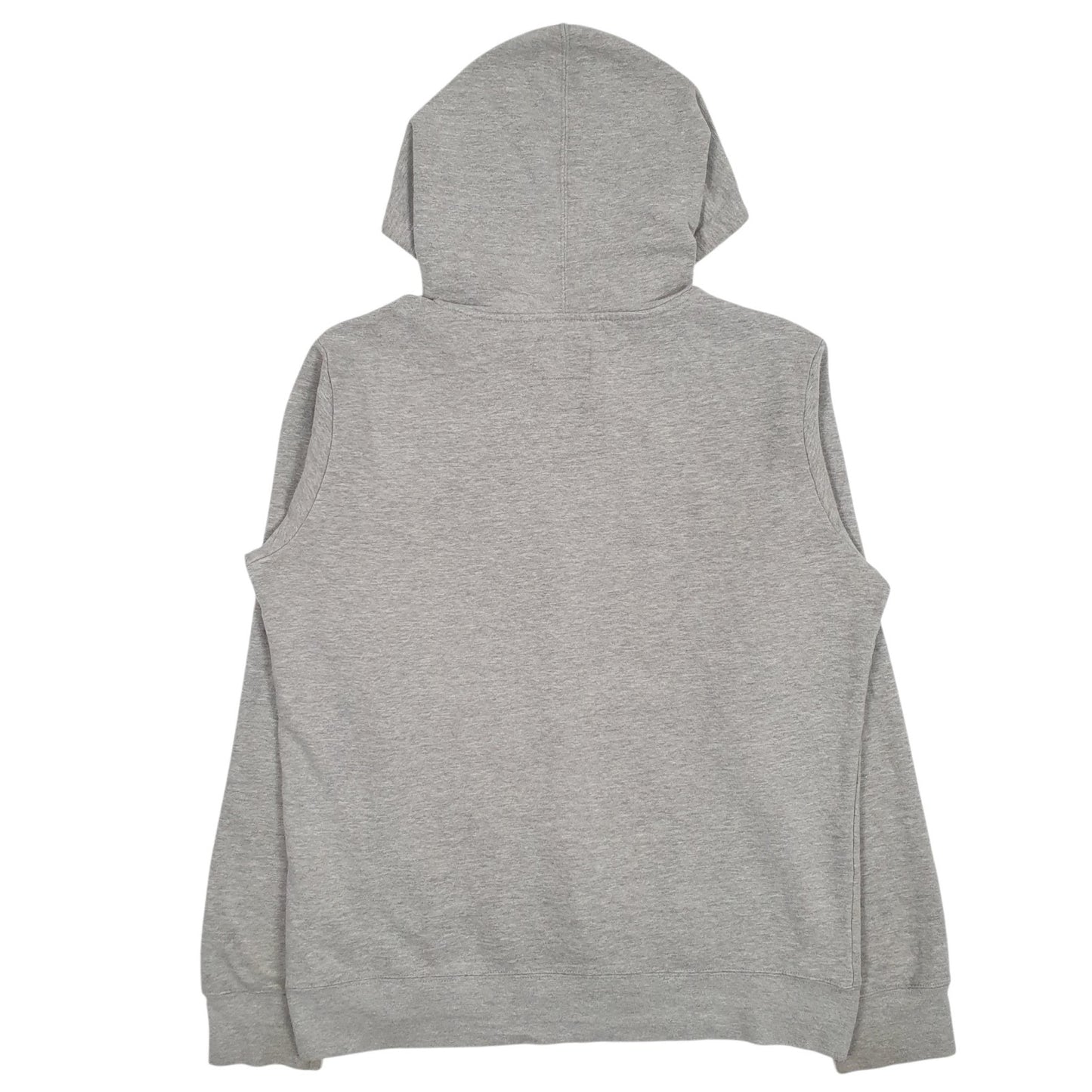 Mens Grey Champion Spellout Hoodie Jumper