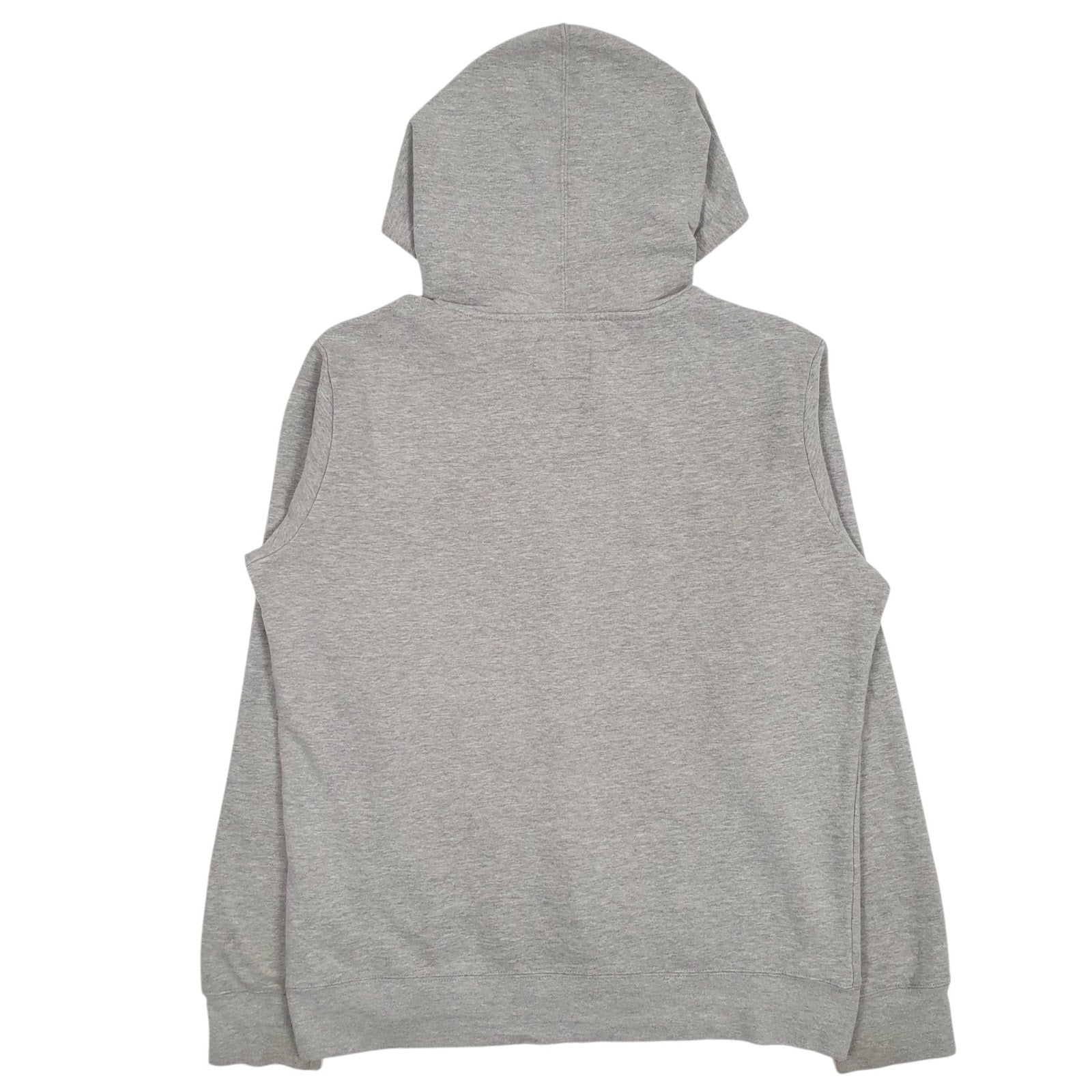 Mens Grey Champion Spellout Hoodie Jumper