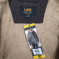 Mens Brown Lee Bomber Sherpa Lined  Coat