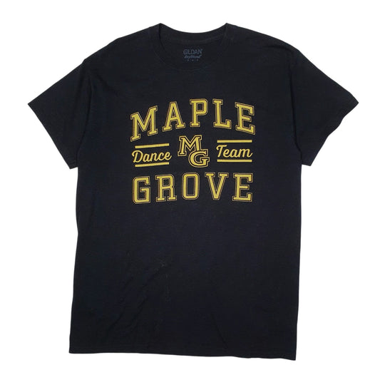 Mens Black Gildan Maple Grove Short Sleeve T Shirt