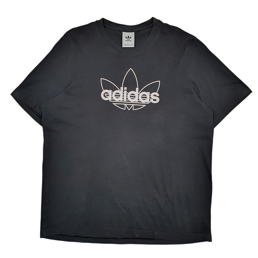 Mens Black Adidas  Short Sleeve T Shirt