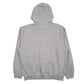 Mens Grey Nike Vintage 00s Spellout Hoodie Jumper