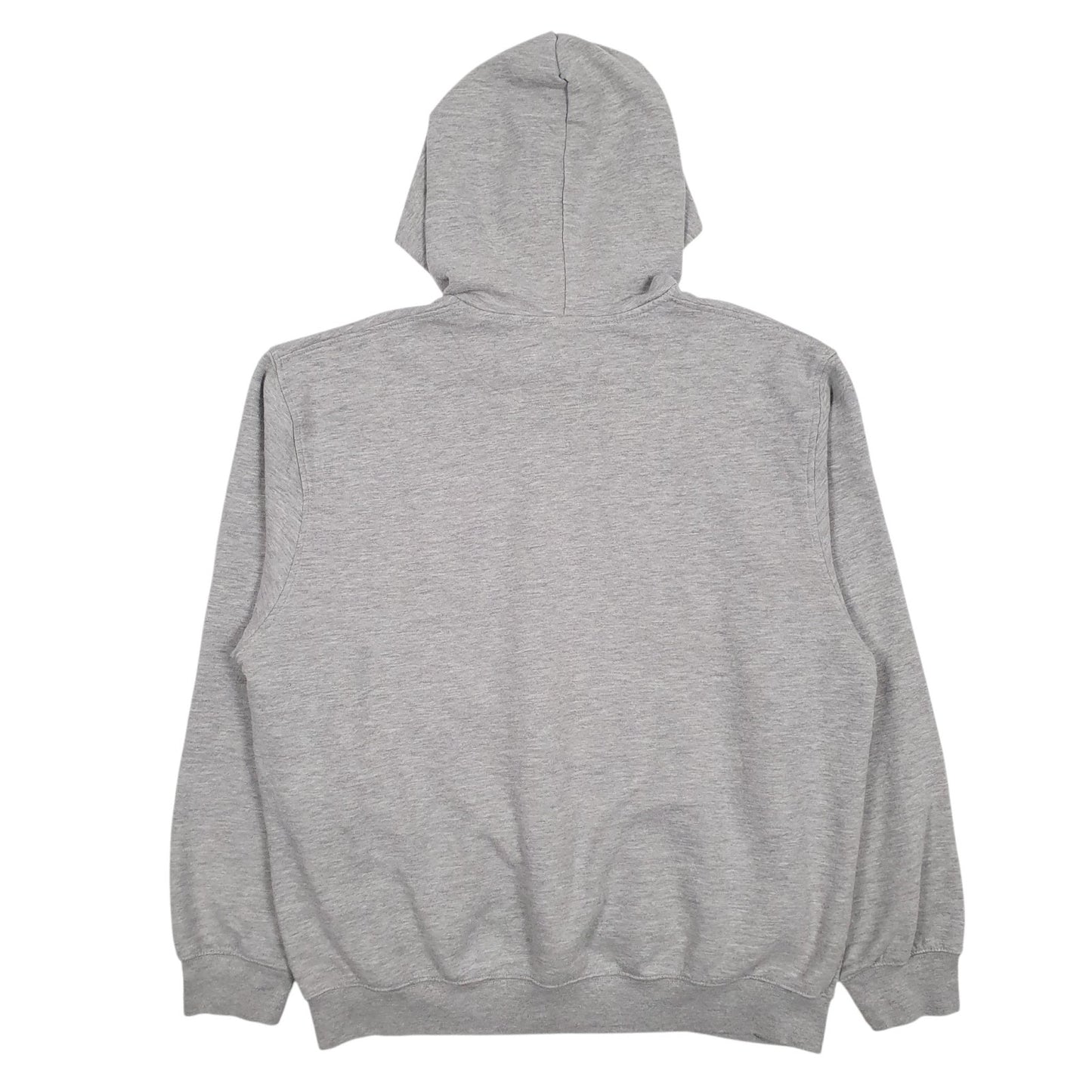 Mens Grey Nike Vintage 00s Spellout Hoodie Jumper