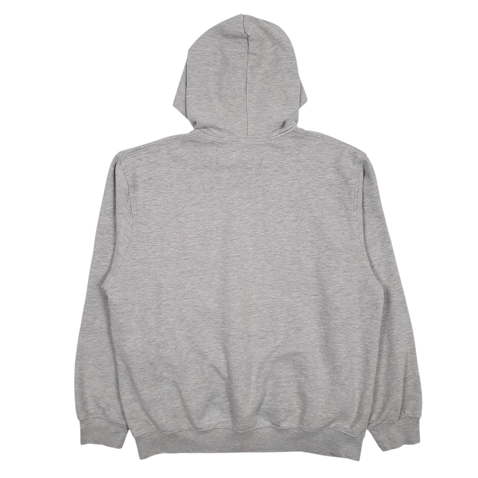 Mens Grey Nike Vintage 00s Spellout Hoodie Jumper
