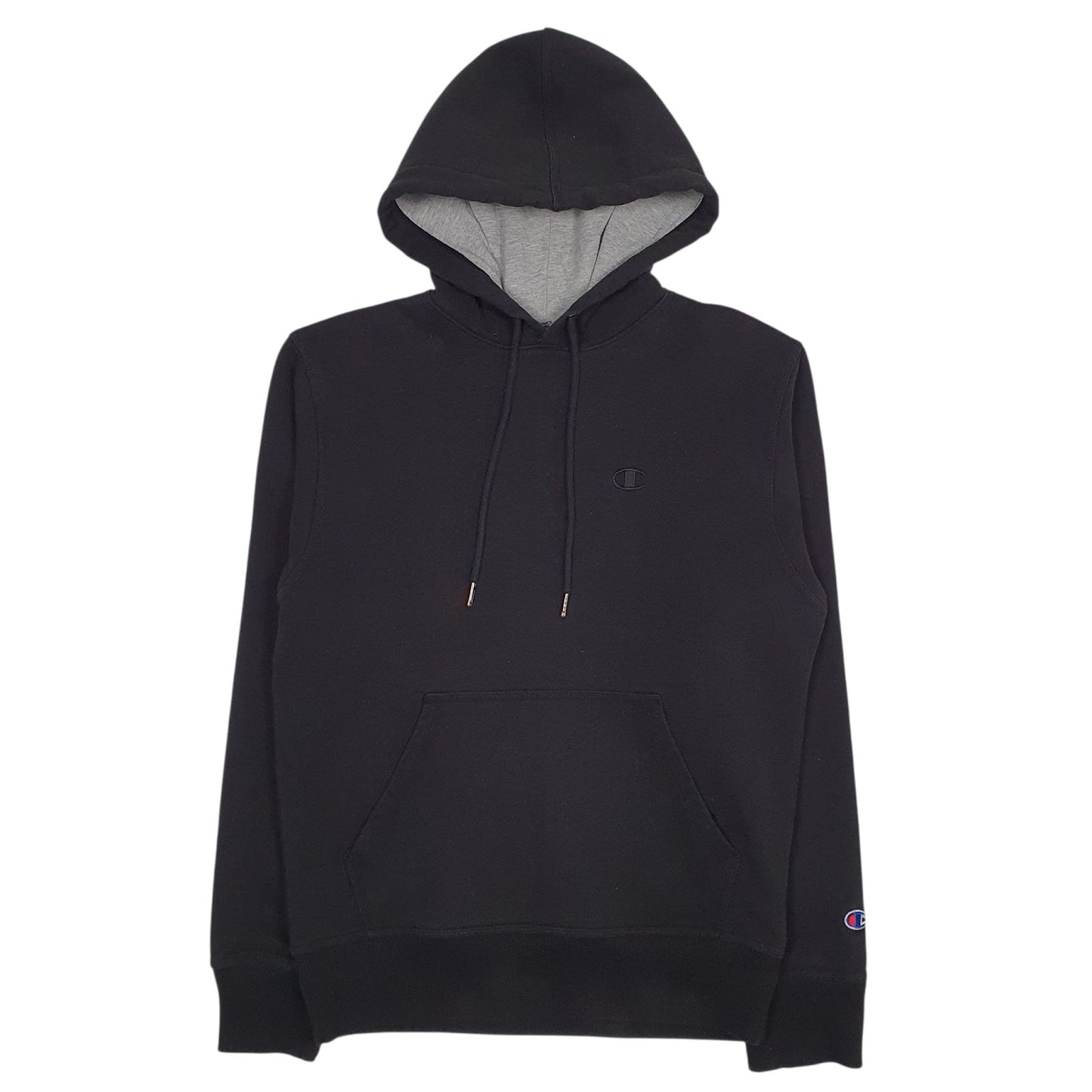 Mens Black Champion  Hoodie Jumper