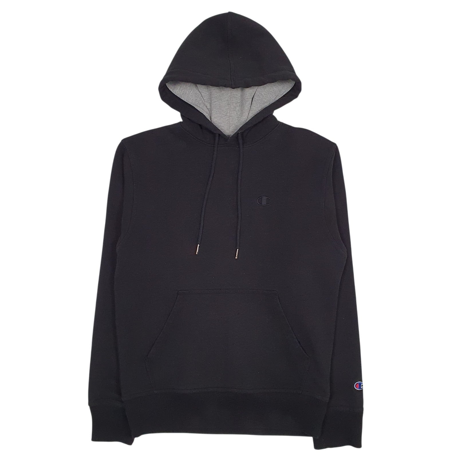Mens Black Champion  Hoodie Jumper