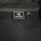 Mens Black Champion Fleece Lined Crewneck Coat