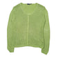 Womens Green Michèle Boyard Knit V Neck Jumper