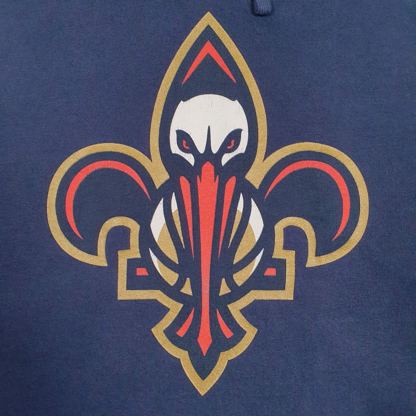 Mens Navy NBA New Orleans Pelicans Hoodie Jumper
