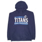 Mens Navy Junk Food NFL Tennessee Titans Hoodie Jumper