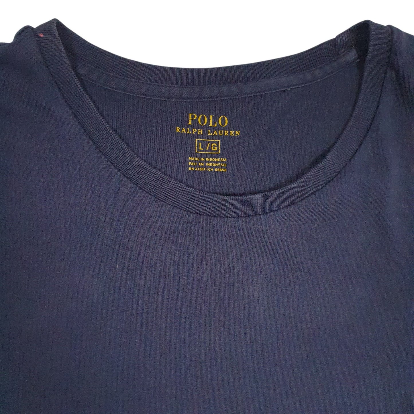 Mens Navy Polo Ralph Lauren   T Shirt