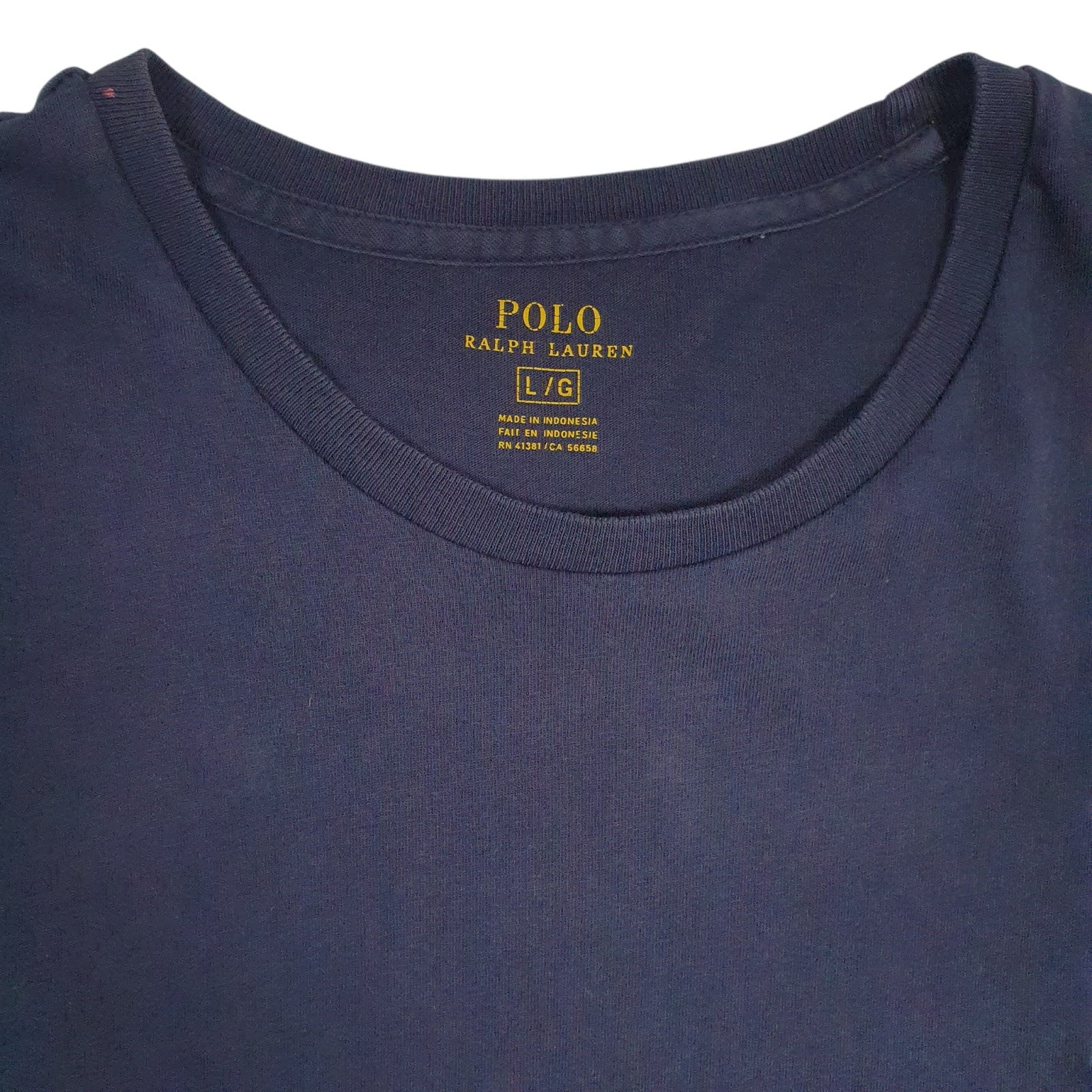 Mens Navy Polo Ralph Lauren   T Shirt